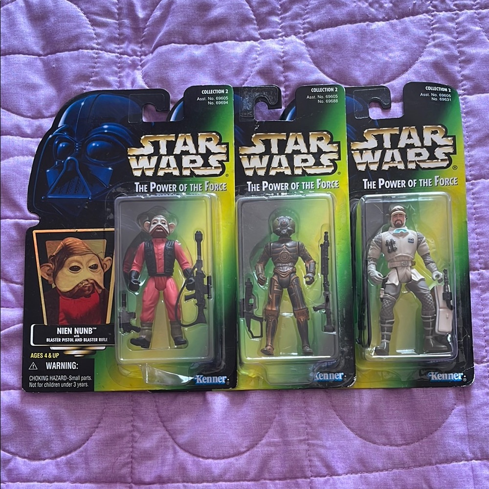 Star Wars Red and Green Action Figures Playset